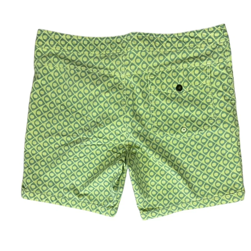 Original Paperbacks Geometric Patterned Swim Trunks - Picture 3 of 10